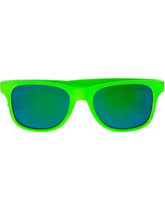 Kostymebriller i Wayfarer-Stil - Grønn