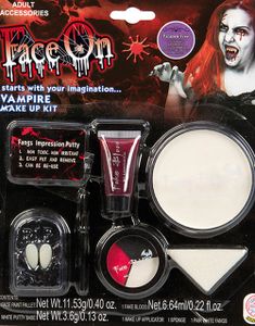 Vampyr Sminkesett 7 Deler