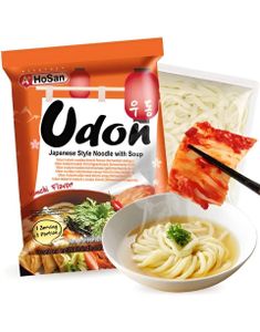 Udon Instant Kimchi Japanese Style Noodle with Soup - 232,6 gram (Japan)