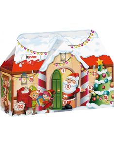 DATOVARE - Kinder Julehus Adventskalender 234 gram (20.04.2026)