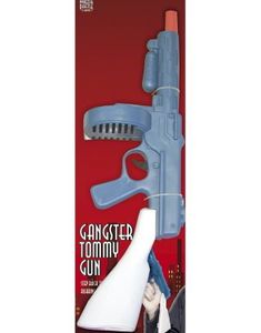 Gangster Tommy Gun - Ca 50 cm Kostymetilbehør
