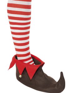 Brune Kostymesko med Bjeller til Alvekostymer