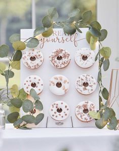 Eukalyptus Bladranke med LED lys - 2 Meter