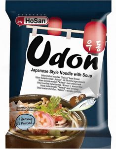 Udon Instant Katsuo Japanese Style Noodle with Soup - Japansk Nuddelsuppe med Smak av Tunfisk  232,6 gram (Japan)