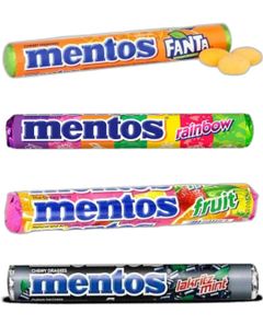 Taste Them All -  Mentos Rull -Fire Smaker - Pakketilbud