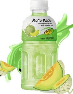 Mogu Mogu Nata De Coco - Melonjuice med Kokosgelebiter 320 ml (Thailand)