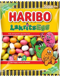 Haribo Lakrisegg 120 gram