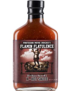 Professor Payne Indeass's Flamin' Flatulence - Sterk Habanerosaus 170 ml (UK Import)