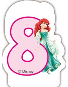 Disney Prinsesse Kakelys med 8 Tall