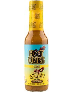 Hot Ones Los Calientes Verde - Sterk Chilisaus med Røkt Hvitløk, Serrano og Habanero 148 ml (USA)