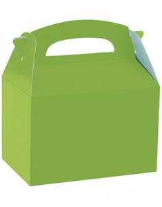 Party Eske 18x15x10 cm - Limegrønn