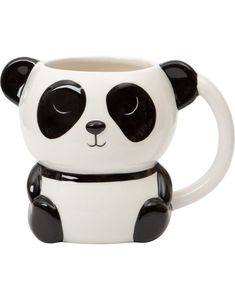 Søt Pandaformet Keramikk Krus