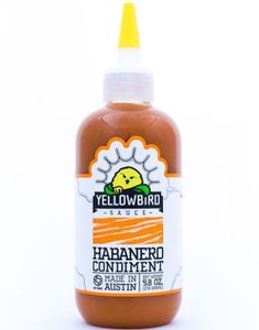 Yellowbird Habanero Pepper Condiment - Sterk Habanerosaus med Gulrotbase 278 gram (USA Import)