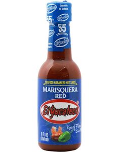 El Yucateco Marisquera Red Hot Sauce - Sjømat Habanero Chilisaus 150 ml (Mexico)