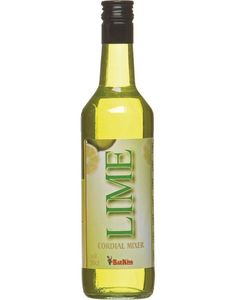 BarKing Lime Cordial Mixer - Lime Drinkblanding i Glassflaske 50 cl