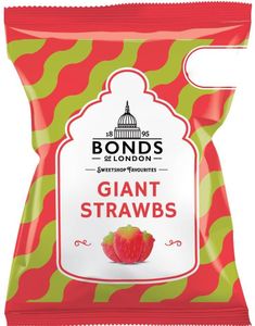 Giant Strawbs - Bonds of London 130 gram (UK)