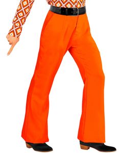 70 Talls Orange Kostymebukse til Herre