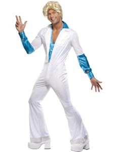 70 Talls Disco Jumpsuit Herrekostyme