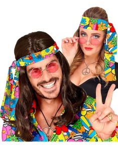 Hippie Pannebånd - Fargerikt med Blomster