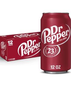 12 stk Dr. Pepper Original 355 ml - Hel Eske (USA Import)