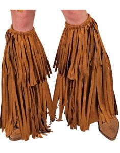 Frynsete Brune Skoovertrekk