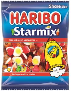 Haribo Stjerne Mix 140 gram 