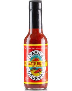 Dave's Ultimate Insanity Sauce - Supersterk Chilisaus med Habanero og Chiliesktrakt 148 ml