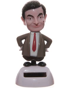 Dansende Mr. Bean Solcellefigur 10,5 cm