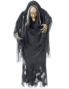 Hengende Heks med Pukkelrygg - Dekorasjon 140 cm