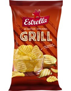 Estrella Potetgull med Grill Smak 175 gram