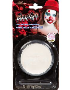 Hvit Kropps- og Ansiktsfarge