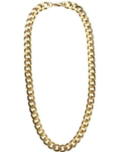 Gullfarget Kjetting Smykke i Metall