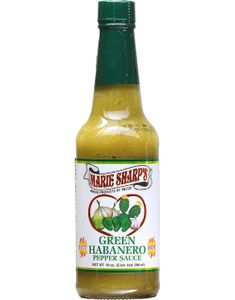 Marie Sharp's Green Habanero Sauce - Sterk Saus med Habanero og Kaktusfiken 148 ml