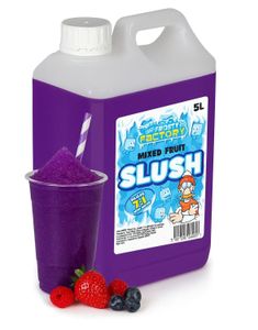 Mixed Fruit Slush-Konsentrat - 40 liter Ferdig Slush - Crazy Factory