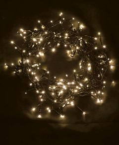 Lysslynge med 560 Varmhvite LED-Lys og 8 Lyskombinasjoner - Innen- og Utendørsbruk 14 meter