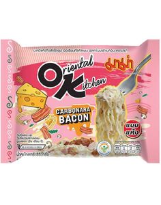 MAMA Oriental Kitchen Instant Noodles Carbonara Bacon 85g (Thailand)
