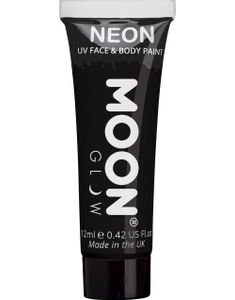 Svart Pastell Neon UV/Blacklight Ansikt- og Kroppsmaling 12 ml