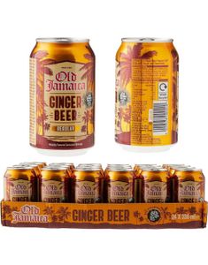24 stk Old Jamaica Original Ginger Beer - Ingefærøl - Helt Brett 24x330 ml