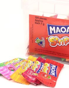 120 stk Haribo Maoam Stripes Karamell