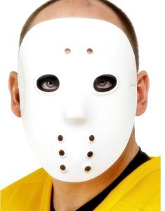Jason Inspirert Hockeymaske i tynn plast
