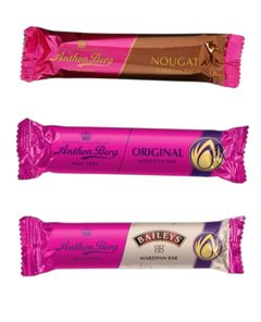 Taste Them All - Anthon Berg Marsipanbrød - Tre Smaker - Pakketilbud