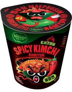 Extra Spicy Kimchi Ramyun - Extra Sterk Kimchismak - BIBIGO 98 gram (Korea)
