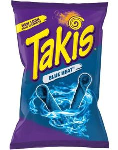 Takis Tortilla Chips - Blue Heat 100 gram (USA - Supersterk)