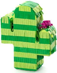 Grønn Kaktus MINI Pinata 11,5x9,5 cm