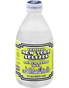 Original New York Seltzer Lemon & Lime Soda - Brus med Sitron- og Limesmak 296 ml (USA)