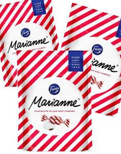 21 stk Marianne Mintpastiller med Sjokoladekjerne - Hel Eske