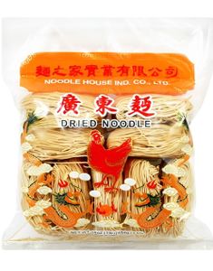 Tørkede Flate Hvetenudler - Noodle House 454 gram (Asia Import)