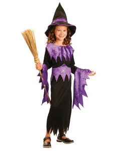 Hekse Pike Barnekostyme