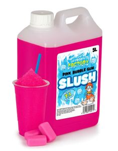 Pink Bubblegum Slush-Konsentrat - 40 liter Ferdig Slush - Crazy Factory