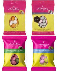 Taste Them All -  Anthon Berg Små Egg Pose - Fire Smaker - Pakketilbud